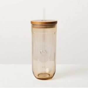 Hearth & Hand By Magnolia Glass Heart Tumbler